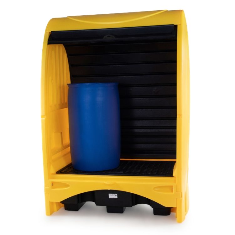 Jonesco 2 Drum Spill Pallet Bund with Hardcover