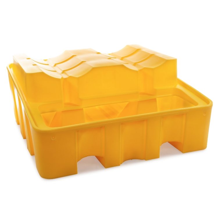 Jonesco Bunded Drum Rack System - Base Unit (Yellow) - SJ-200-003